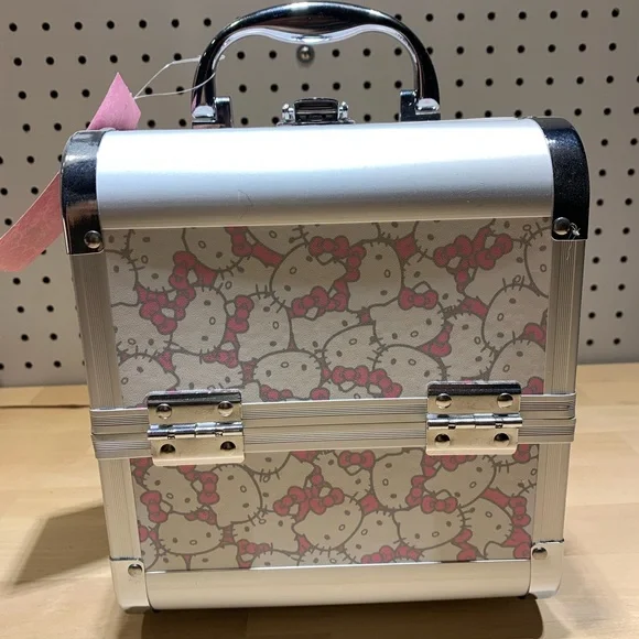 SANRIO HELLO KITTY IMPRESSIONS VANITY SLAYCUBE MAKEUP TRAVEL TRAIN CASE - Picture 7 of 10
